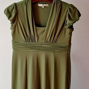 Jane Austen Cottagecore style fit and flare dress